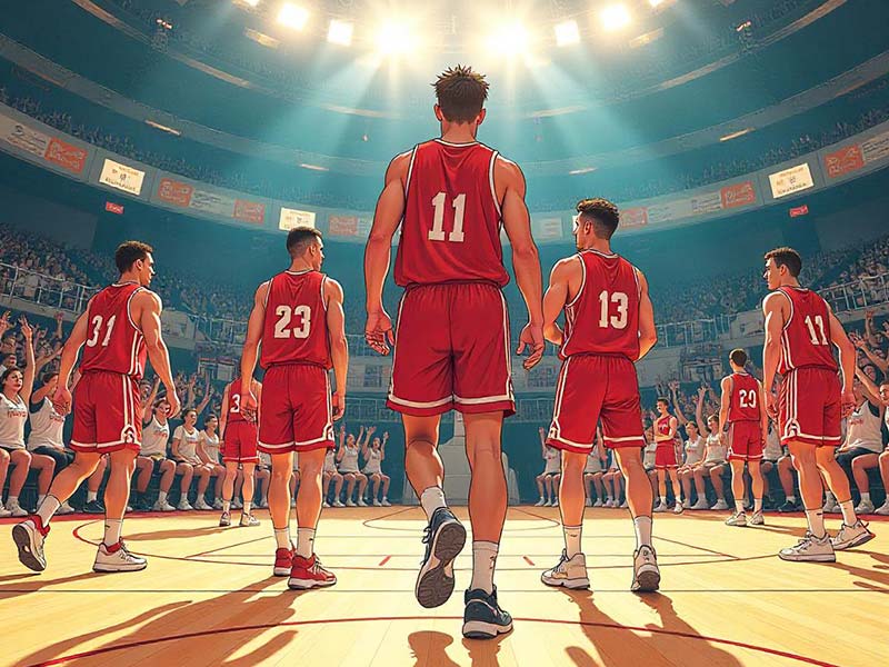 小姚明?山东龙口小孩11岁身高2米03,打班赛简直降维打击